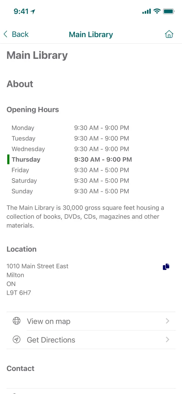 Screenshot #3 pour Milton Public Library