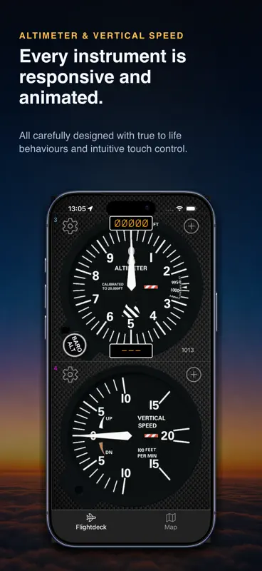 fDeck: flight instruments screenshot 1 of 8