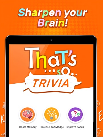 That's so...Trivia