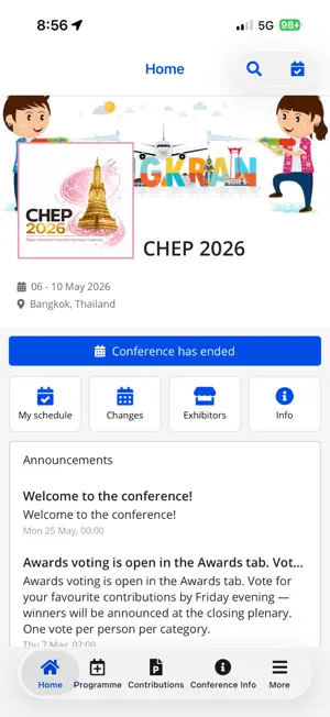 HEPCon screenshot 1