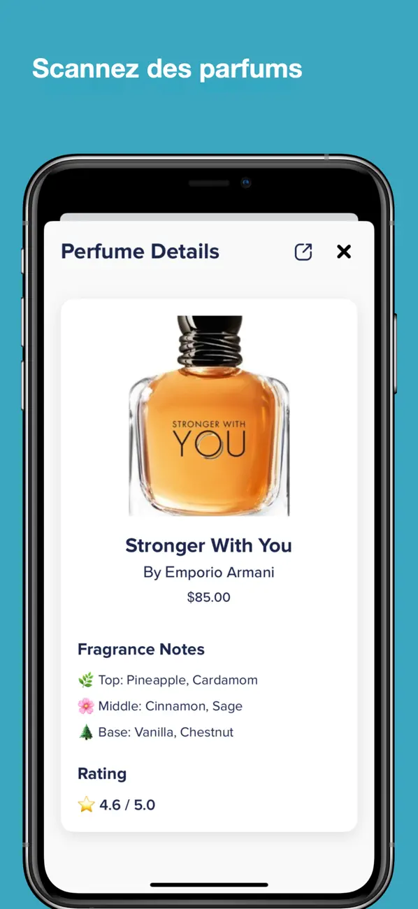 Screenshot #1 pour AI Parfume Identifier | Scan