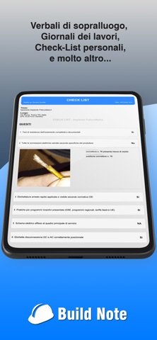 Build Note - Gestione Cantieri Screenshot 3 of 6