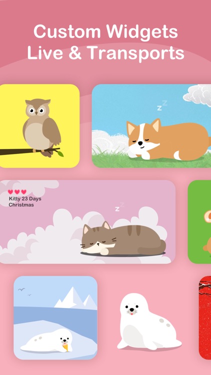 Cute pet: Self care pet widget