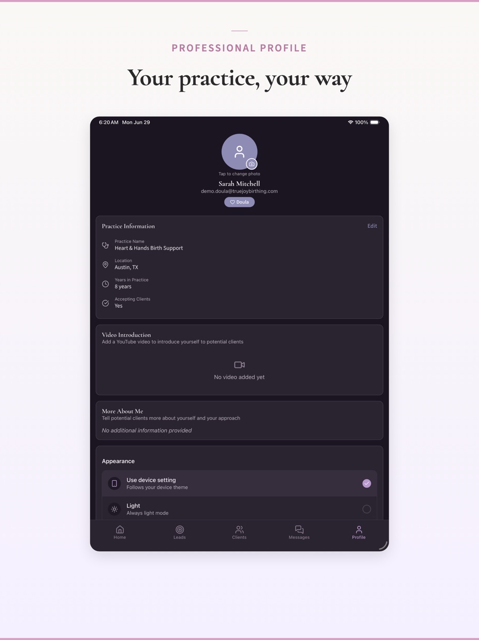 iPad screenshot