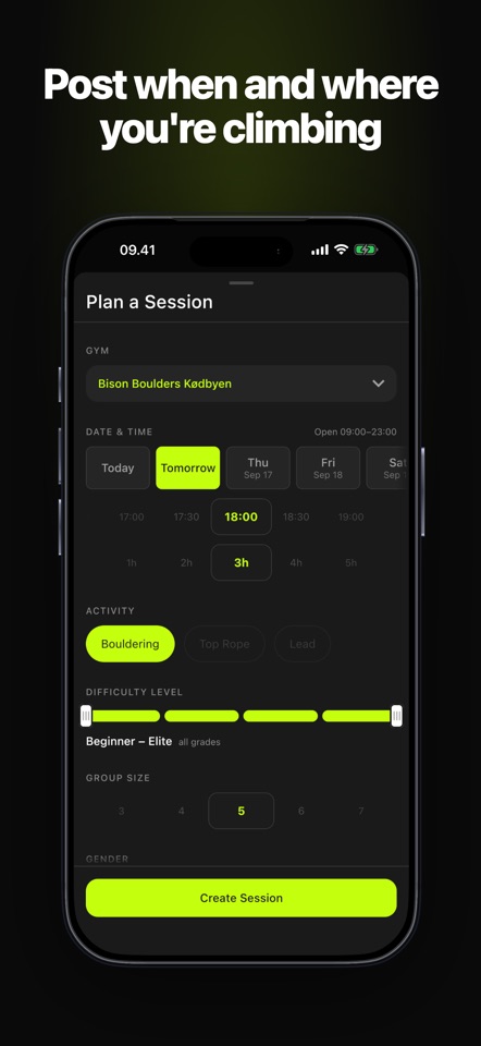 ClimberBase: Climbing Partners screenshot 3