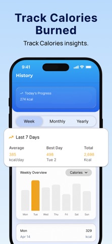 Step Counter - Walkora iPhone screenshot