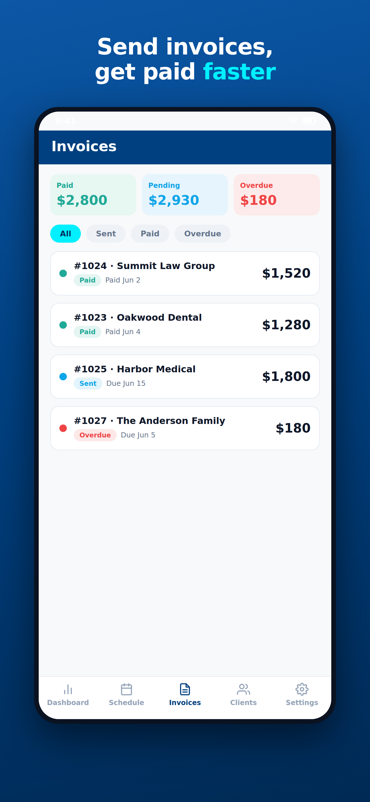 Gleam Service Management screenshot 4
