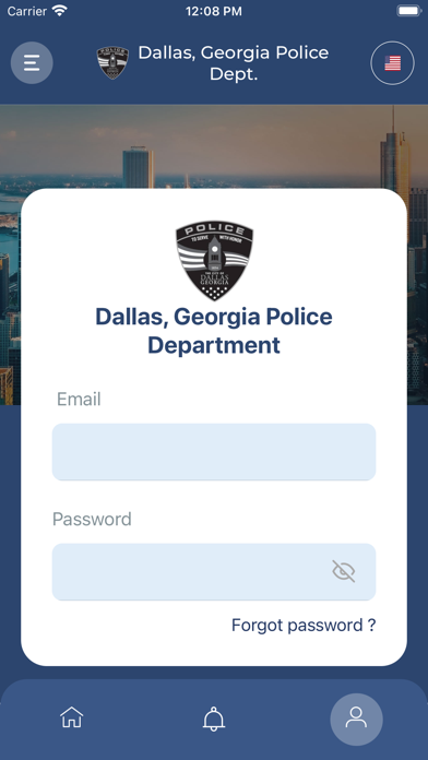 Dallas, Georgia Police Dept Screenshot