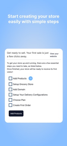 Yelo: Build Online Local Store iPhone screenshot