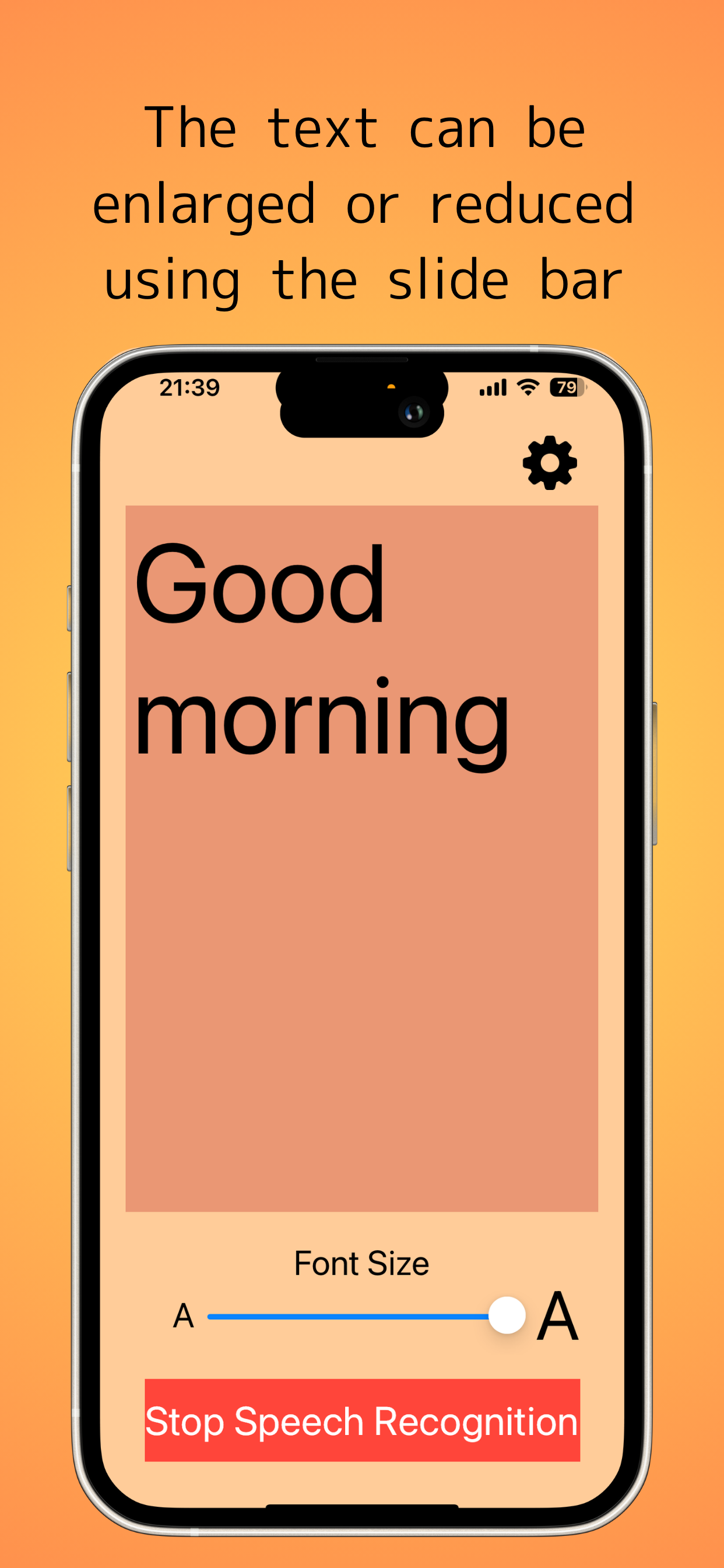Speech-to-Text-App screenshot 4