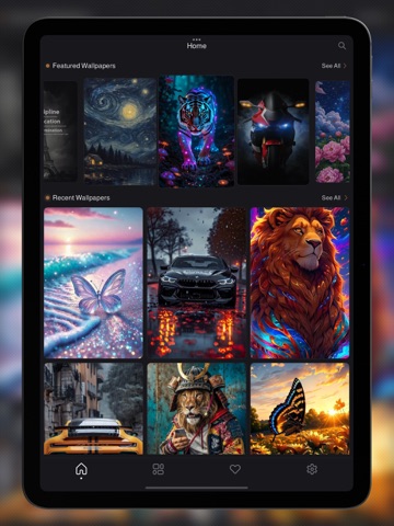 Stunning Wallpapers 4K | HD iPad screenshot