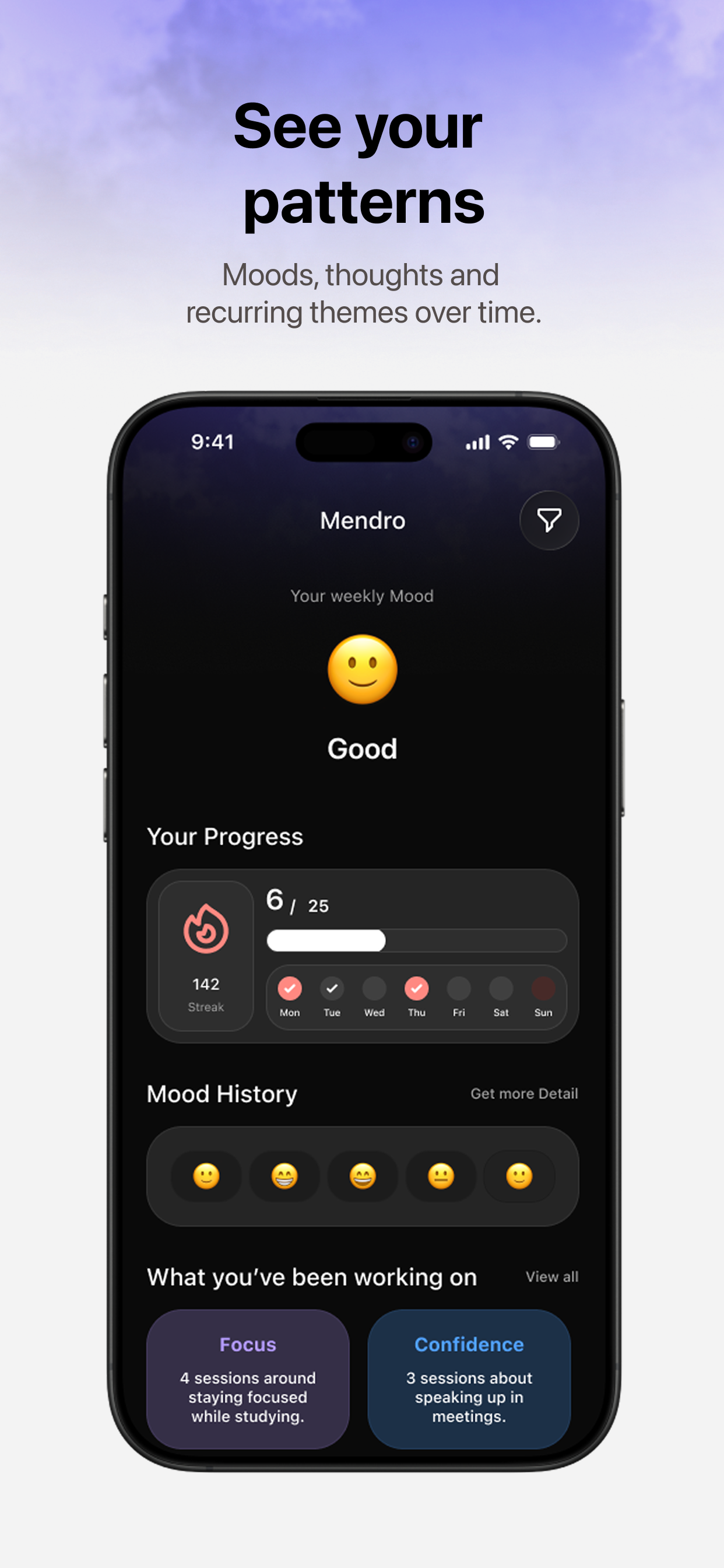 Mendro: AI Reflection Journal