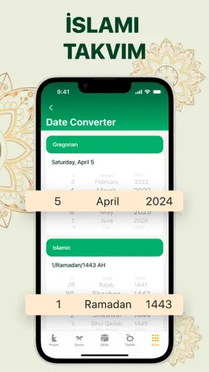 Ezan Vakti: Namaz Ramazan 2026 iPhone Ekran Görüntüsü 6