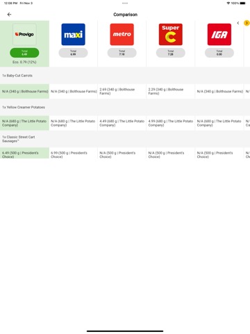 eezly : Compare Grocery Pricesのおすすめ画像4