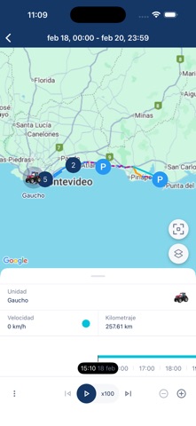 SISCONVE Rastreo screenshot