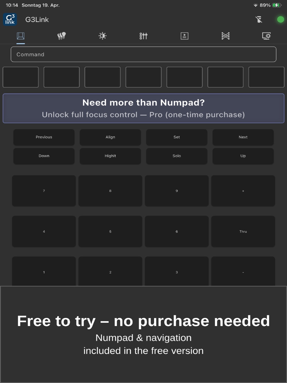 iPad screenshot