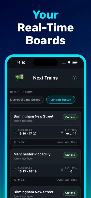 Next Trains screenshot 4 of 6