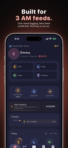 Bebito: Baby & Newborn Tracker Screenshot 1 of 9