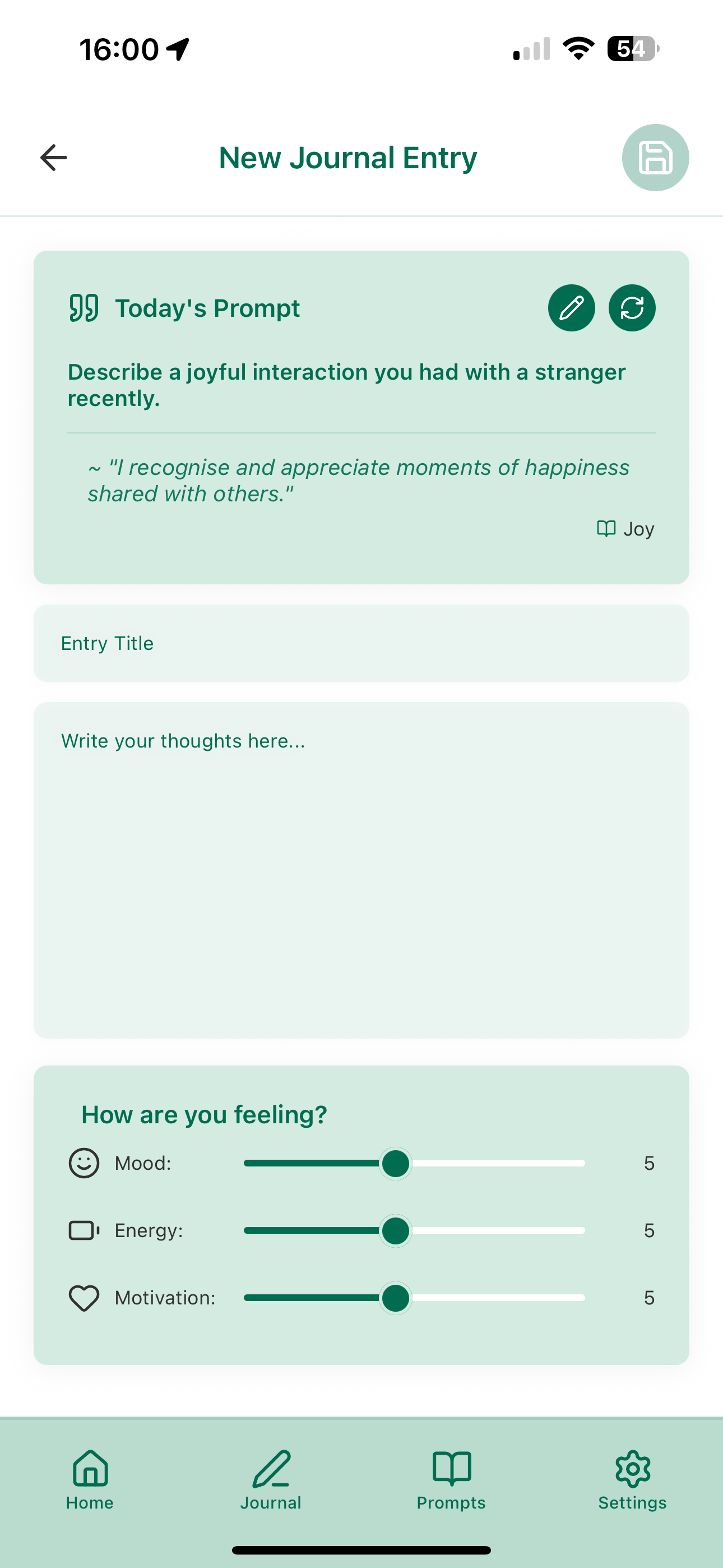 Mindful Journal