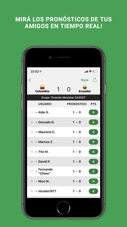 Penca Ovación Movistar screenshot-5