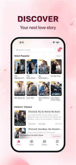 KissNovel - Romance Stories screenshot 2