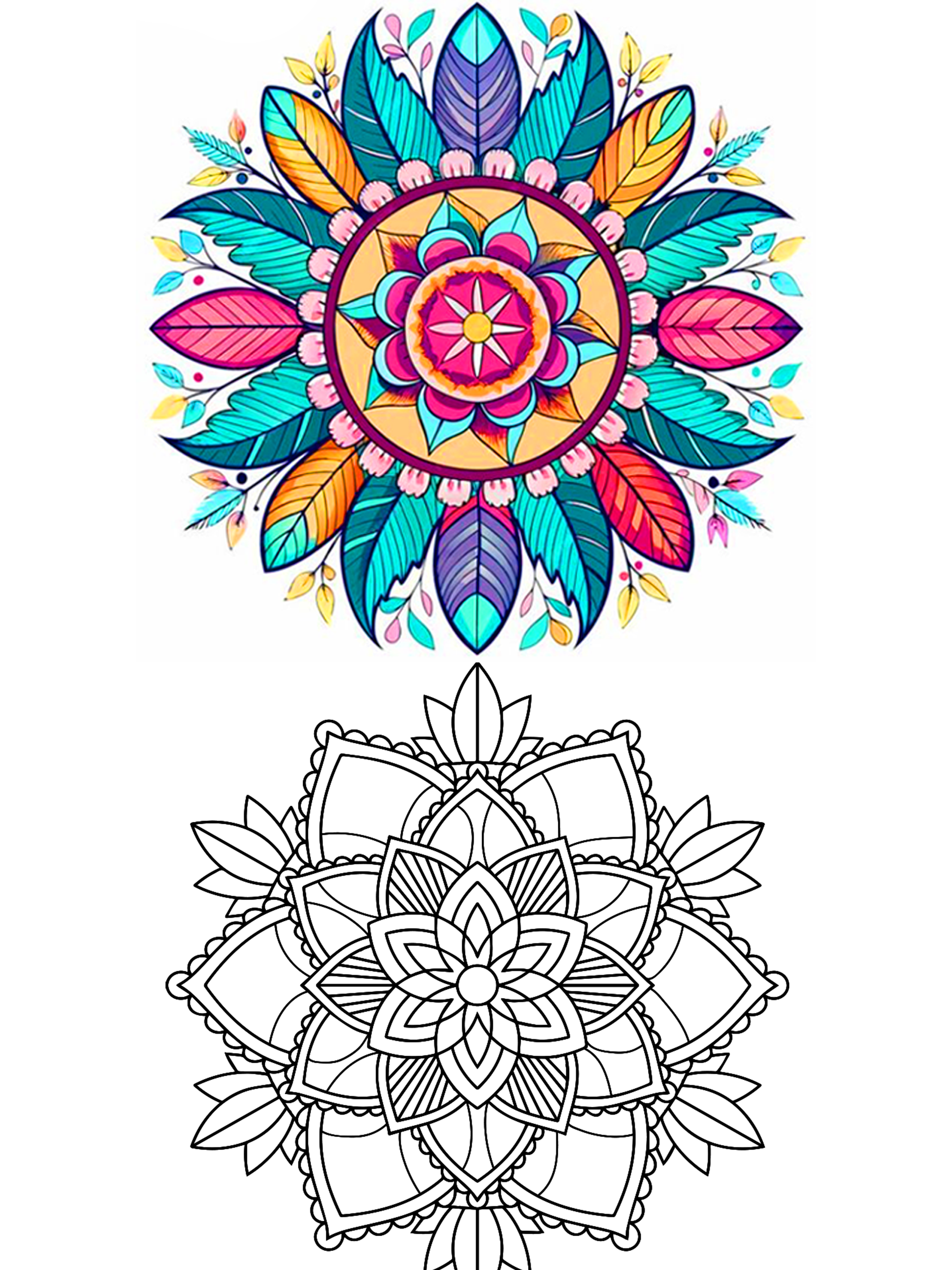 Mandala Color by Number Book screenshot 13