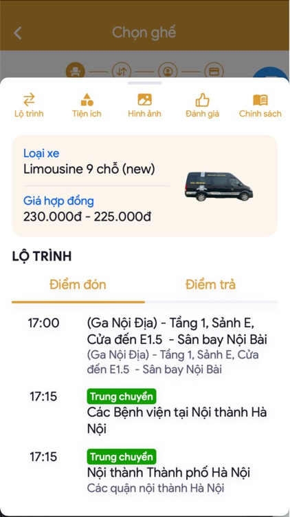 Binh Hoai Limousine screenshot-3