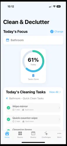 Daily Declutter Screenshot 1