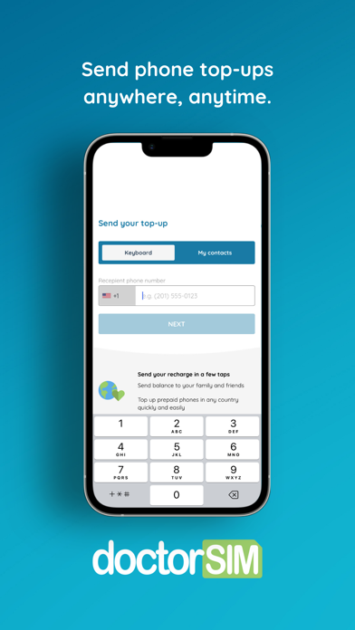 Mobile Recharges by doctorSIM Screenshot