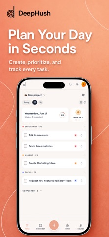 DeepHush: ADHD Focus Timer Screenshot 1 of 8