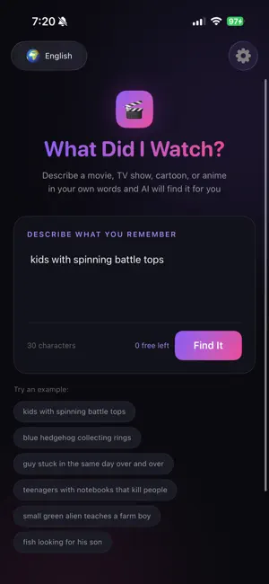 What Did I Watch? screenshot 1