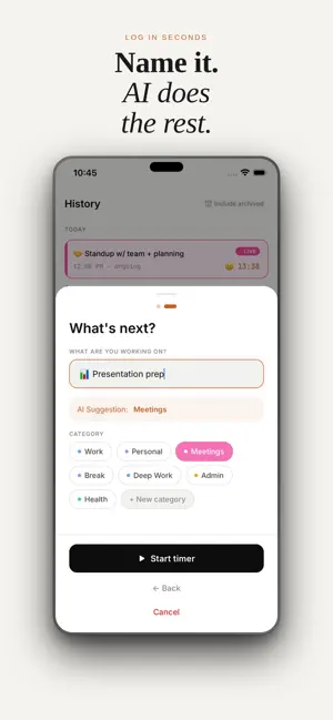 LifeOS: Know Your Time screenshot 3