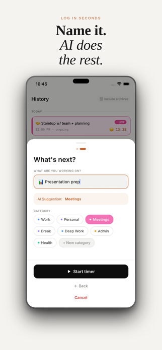 LifeOS: Know Your Time Screenshot 3 of 6