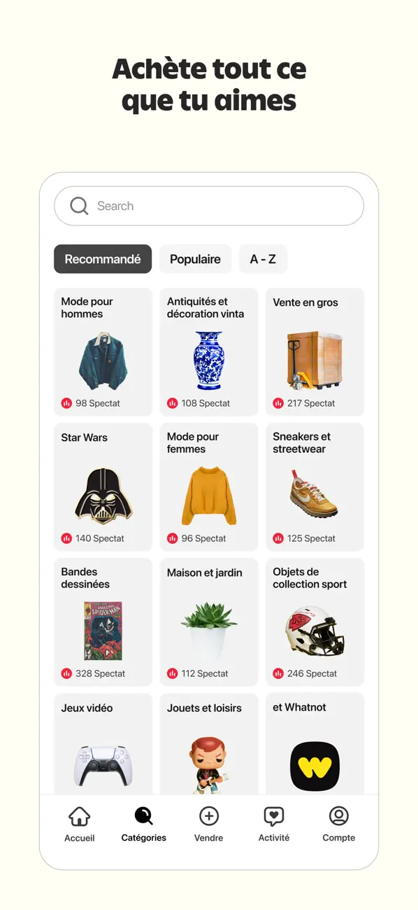 Screenshot #2 pour Whatnot: Live Shopping Vidéo
