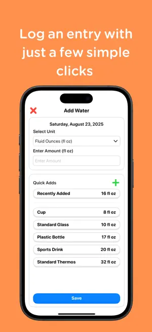 Water Fellow Hydration Tracker screenshot 3