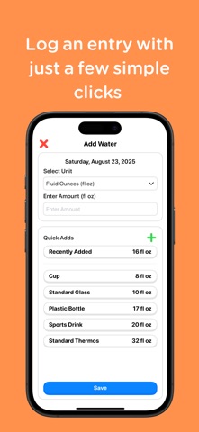 Water Fellow Hydration Tracker Screenshot 3 of 8
