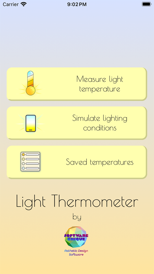 #5. Light Thermometer (iOS) By: Clark Barrett