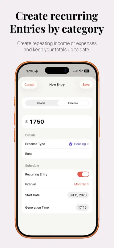 Cash Count - Budget Tracker screenshot 3 of 6