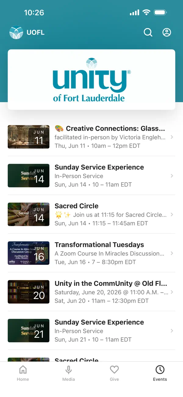 Screenshot #3 pour Unity Fort Lauderdale
