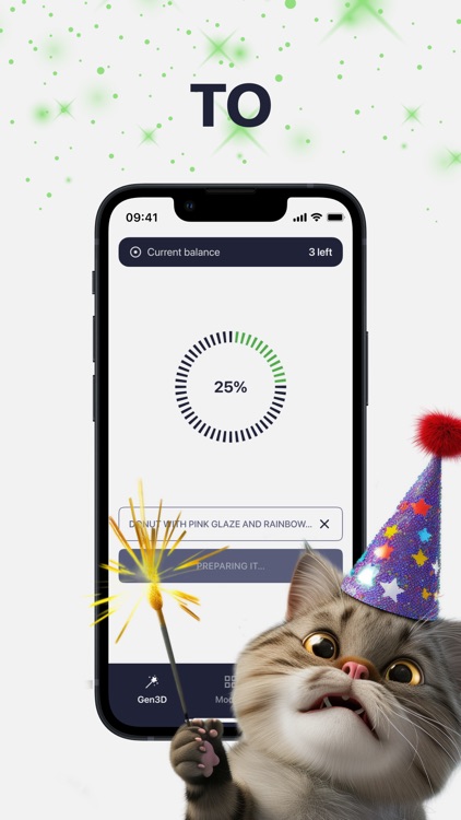 TextTo3D: AI 3D Modeling App