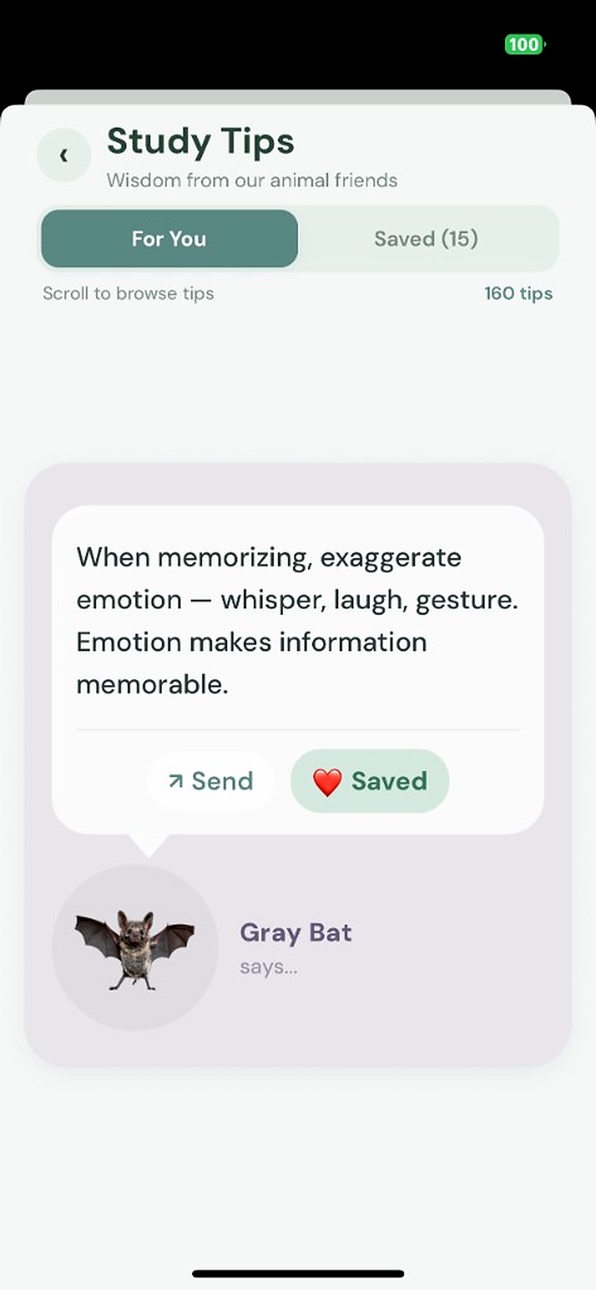 iPhone screenshot
