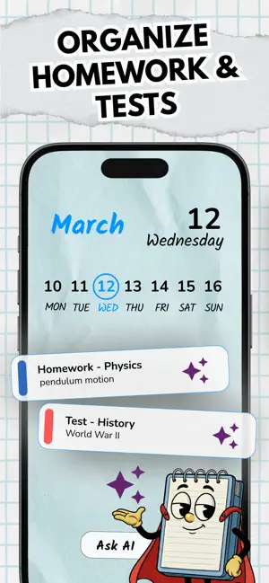 School Planner AI Diary Grades screenshot 2