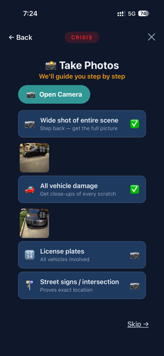 Incident App Accident App Screenshot 3 of 5