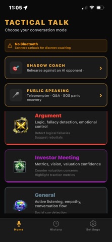 Tactical Talk iPhone screenshot