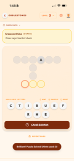 Cobblestones Daily Word Puzzle screenshot 3