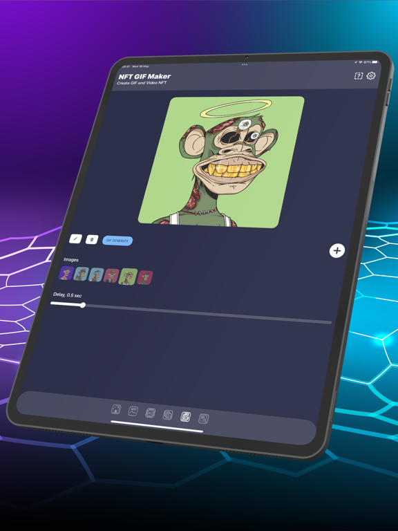 NFT Maker iPad screenshot 7 - Graphics & Design app
