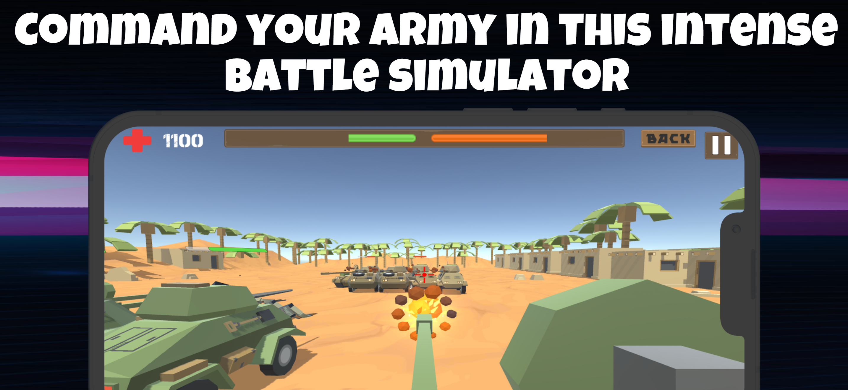 Border Wars: Army Games RTS screenshot 5