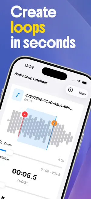 Audio Loop Extender: A-B loops screenshot 1