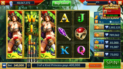 Screenshot #3 pour Princess Bonus Casino