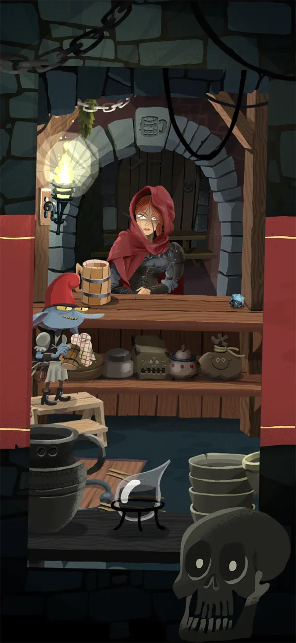 Card Crawl Adventure iPhone Spiel Screenshot 4 – Spiele